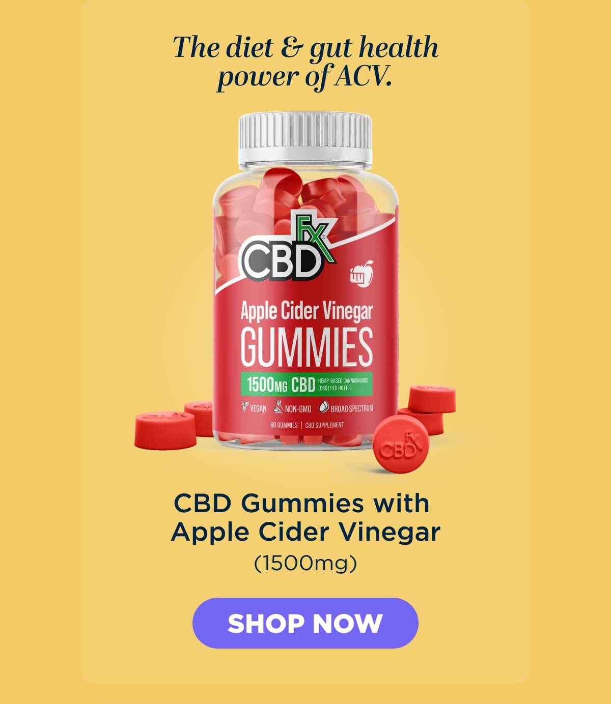 Apple Cider Vinegar Gummies (ACV)