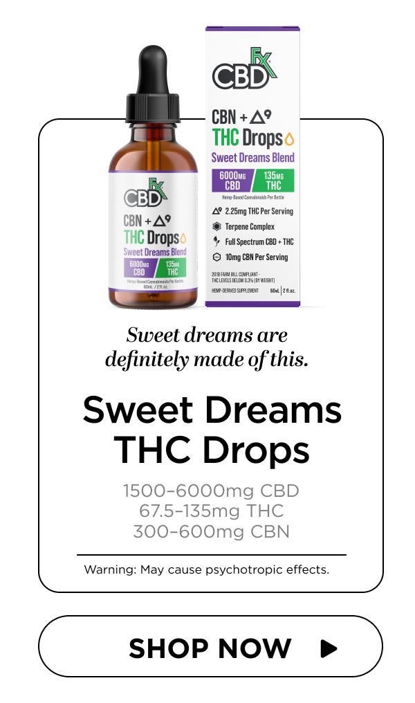 Sweet Dreams Blend THC Drops
