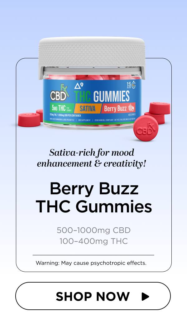 Berry Buzz THC Gummies