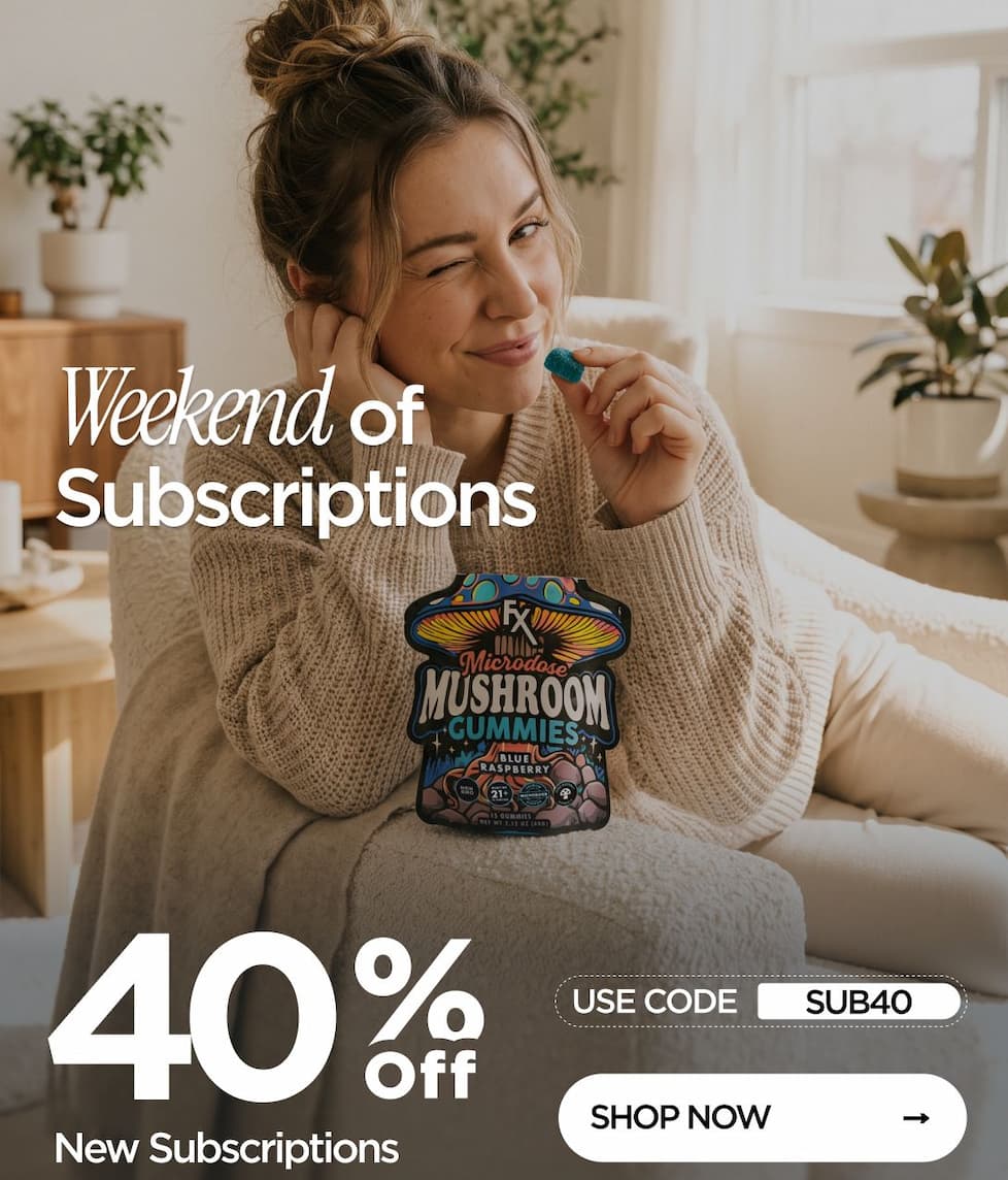 Weekend of Subscriptions 40% OFF  New Subscriptions Use code SUB40