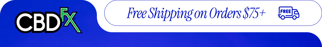 CBDfx - Free Shipping on Orders $75+