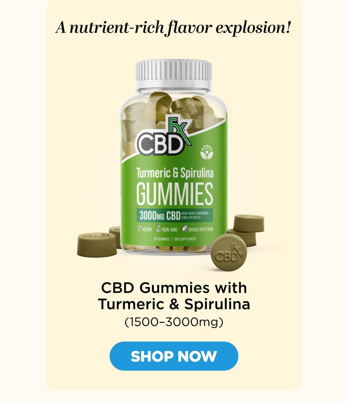 Turmeric & Spirulina Gummies