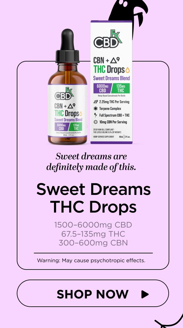 Sweet Dreams Blend THC Drops