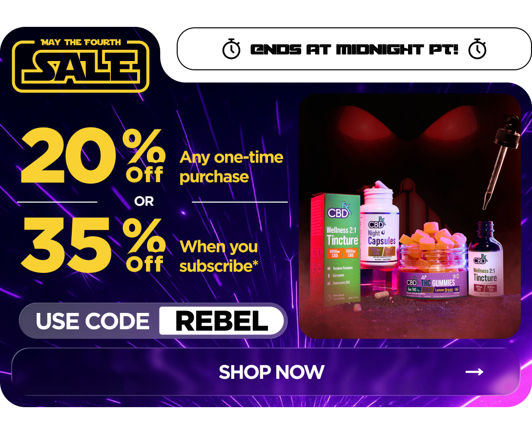May the Fourth Sale Get 20% OFF Any one-time purchase or Get 35% OFF When you subscribe* Use code REBEL