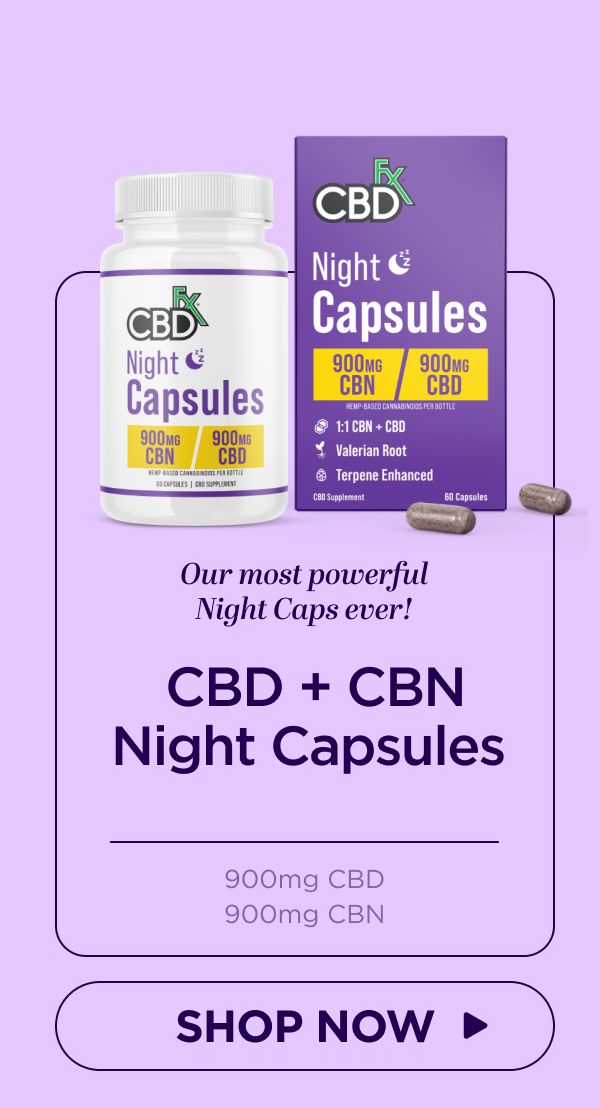 CBD + CBN Night Capsules