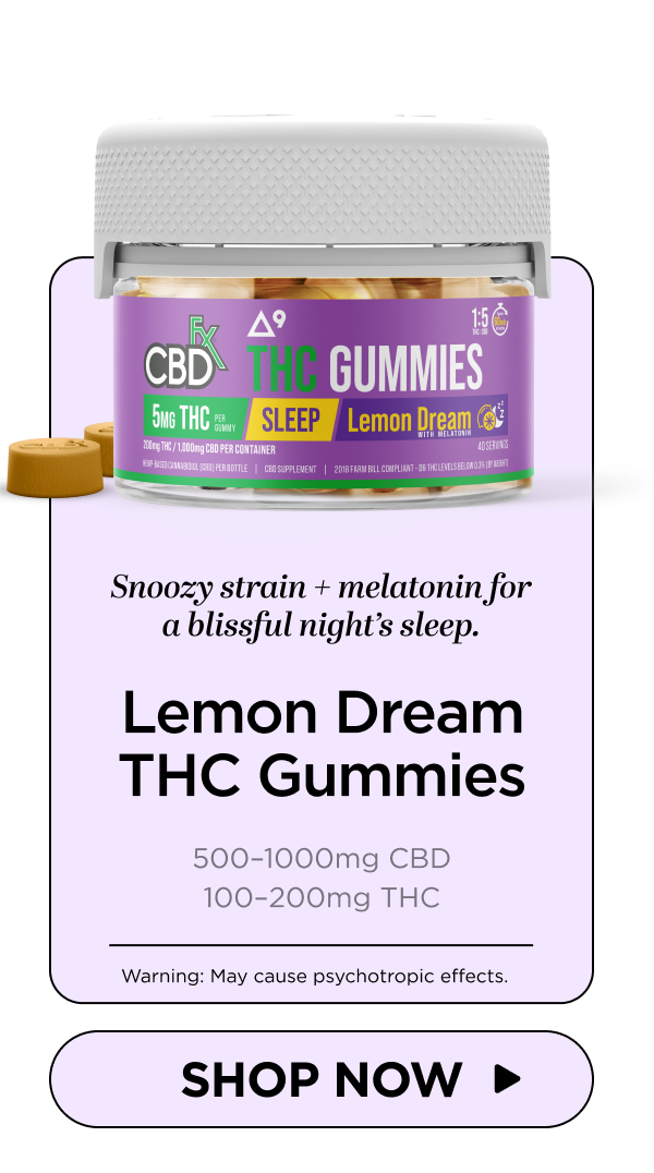 Lemon Dream THC Gummies