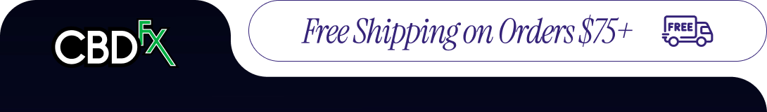 CBDfx - Free Shipping on Orders $75+