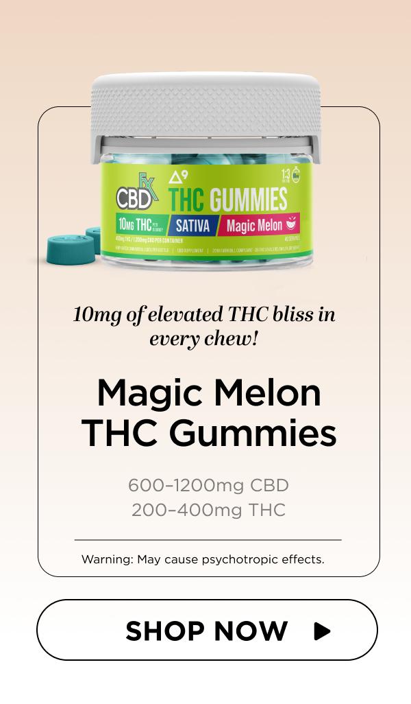 Magic Melon THC Gummies