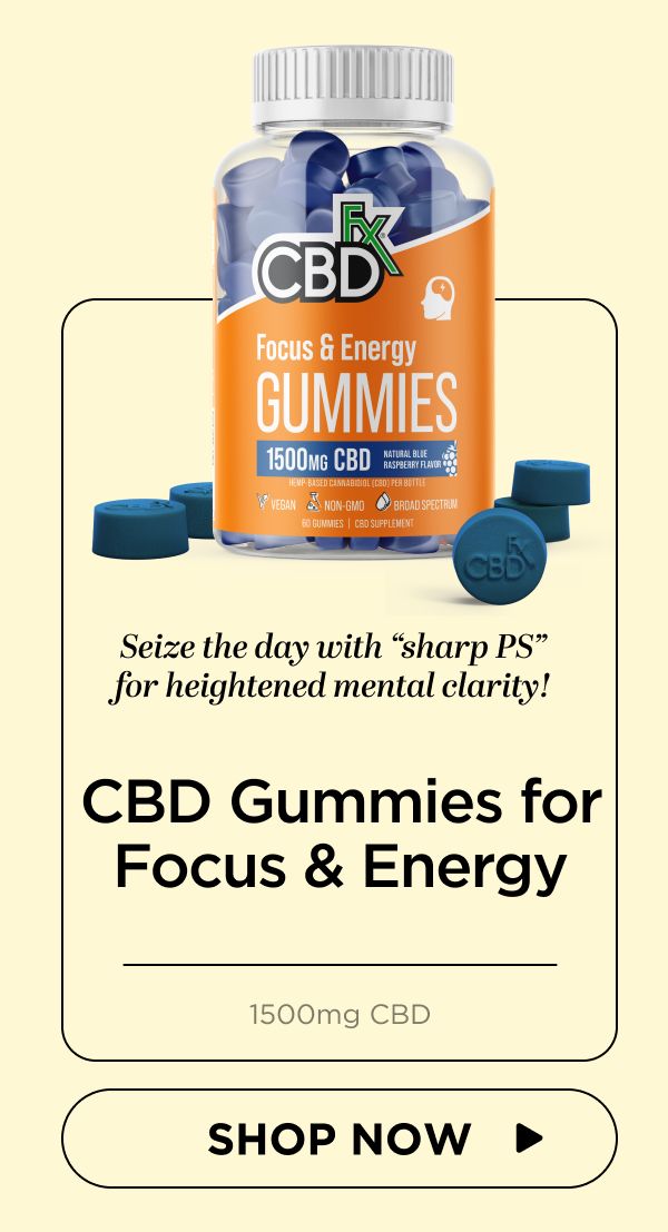 CBD Gummies for Focus & Energy