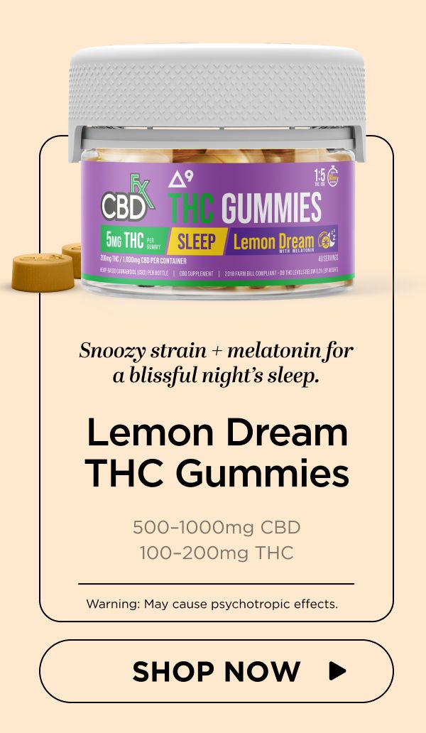 Lemon Dream THC Gummies