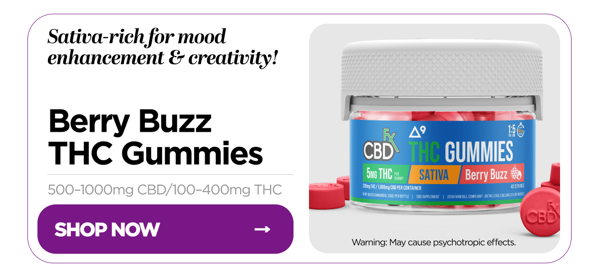 Berry Buzz THC Gummies