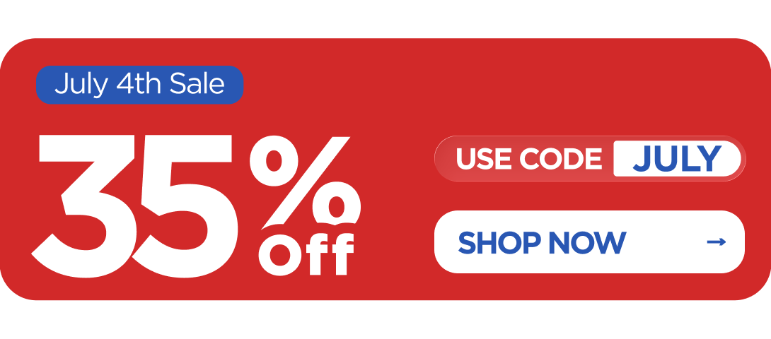 Pre-July 4th Sale 35% OFF Use code JULY [SHOP NOW]