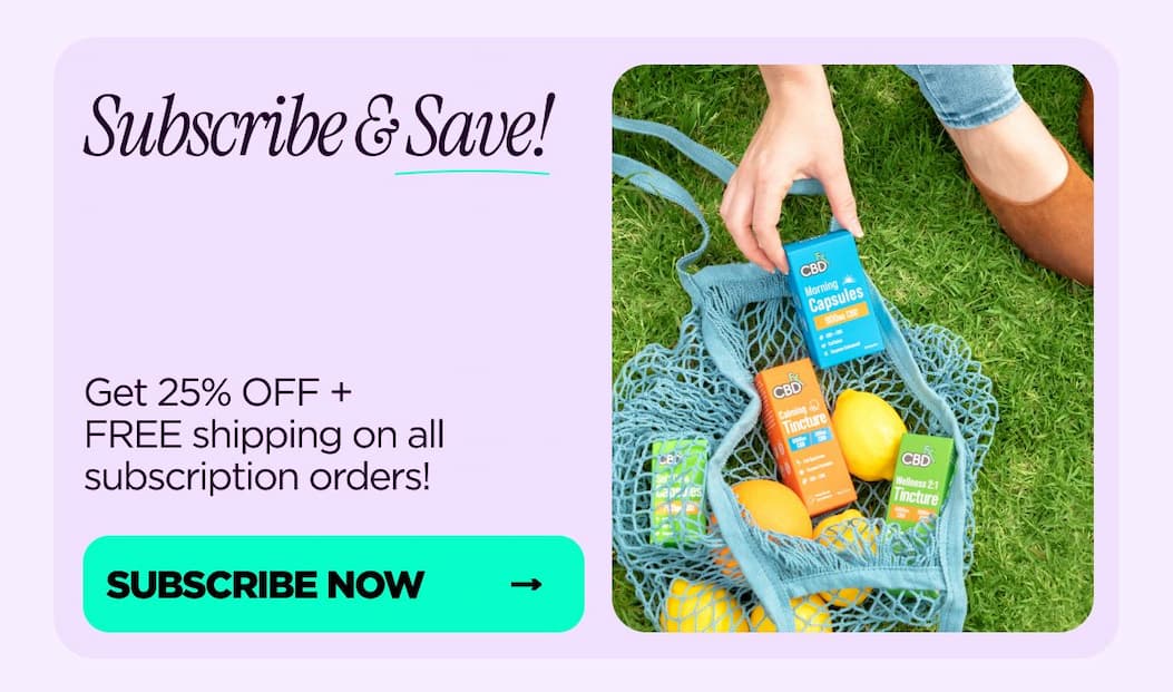 Subscribe & Save! Get 25% OFF + FREE shipping on all subscription orders! SUBSCRIBE NOW