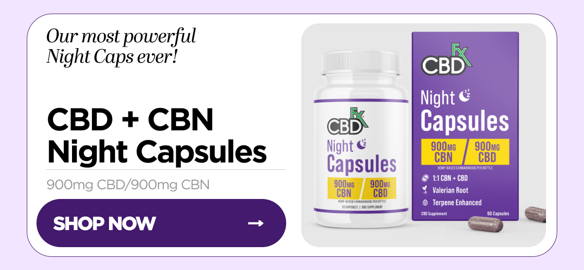 CBD + CBN Night Capsules
