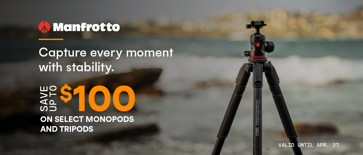 Manfrotto Spring Sale