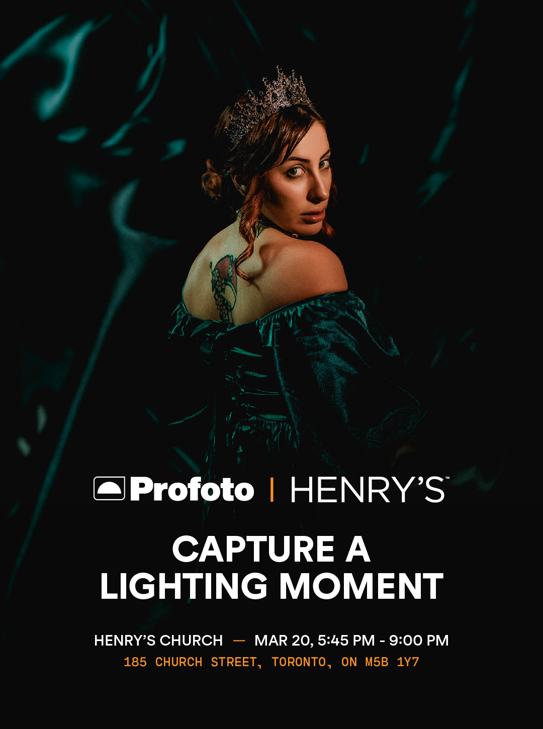Profoto x Henry's Capture A Lighting Moment Event