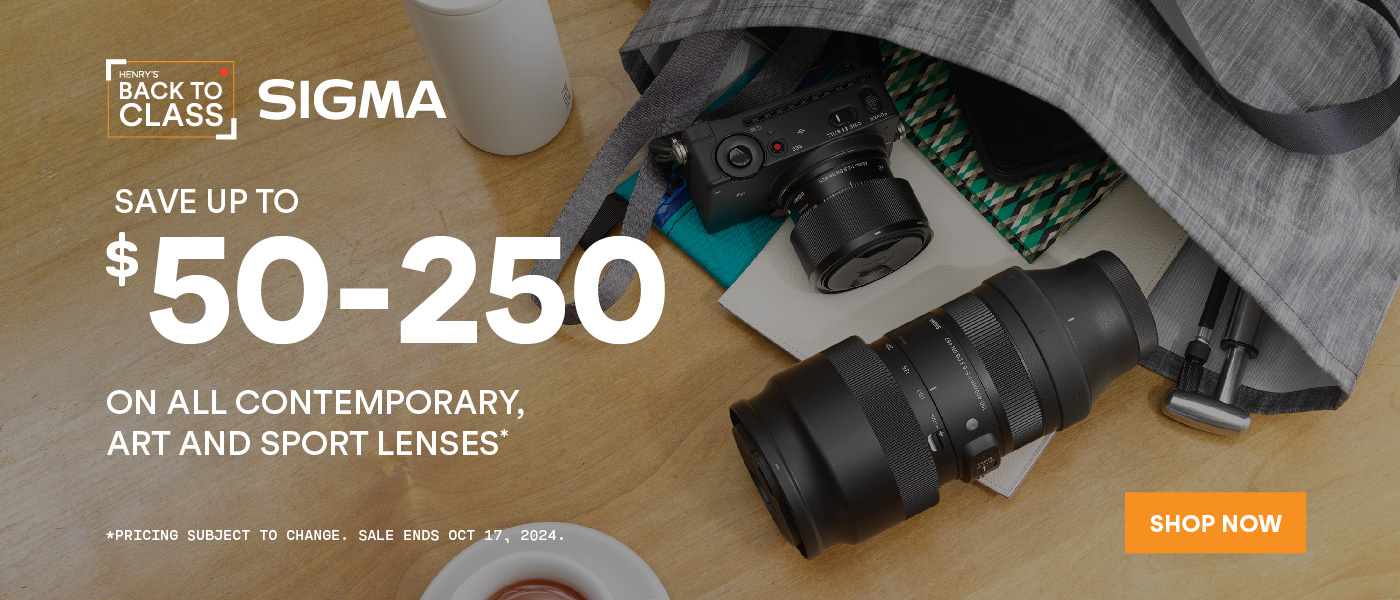 Back to Class Student Deals for Sigma Lenses