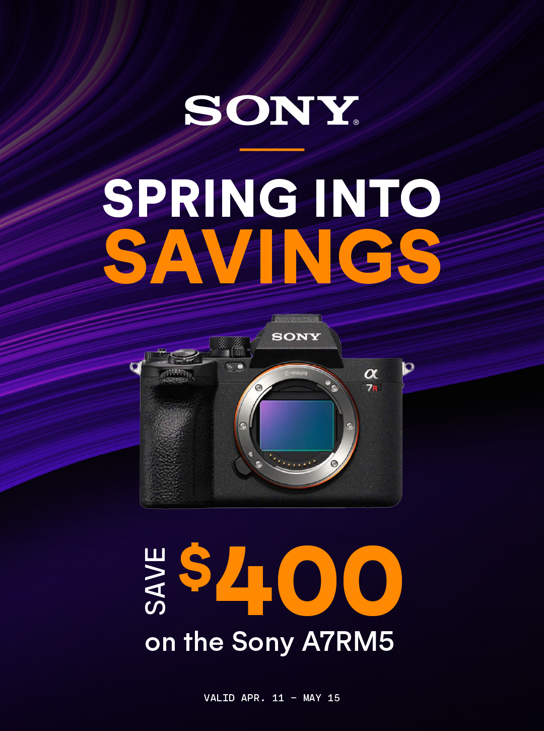 Sony Spring Into Savings 