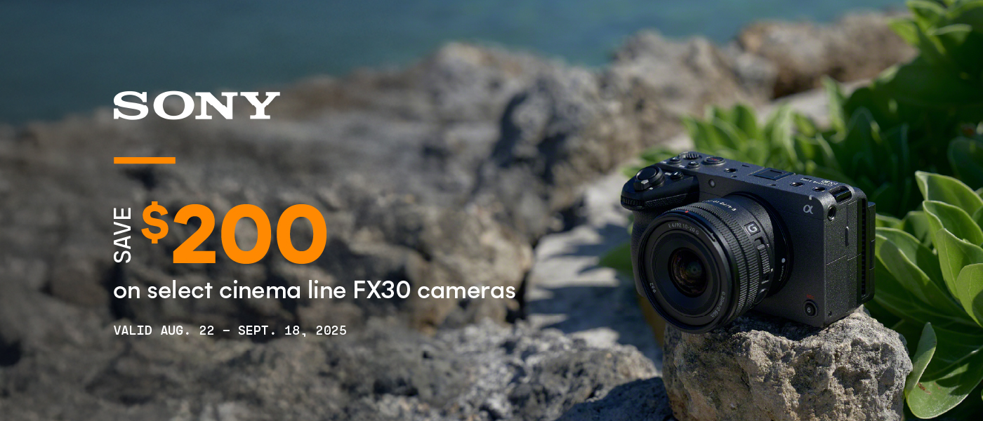 Sony Cinema Line FX30 Cameras Sale