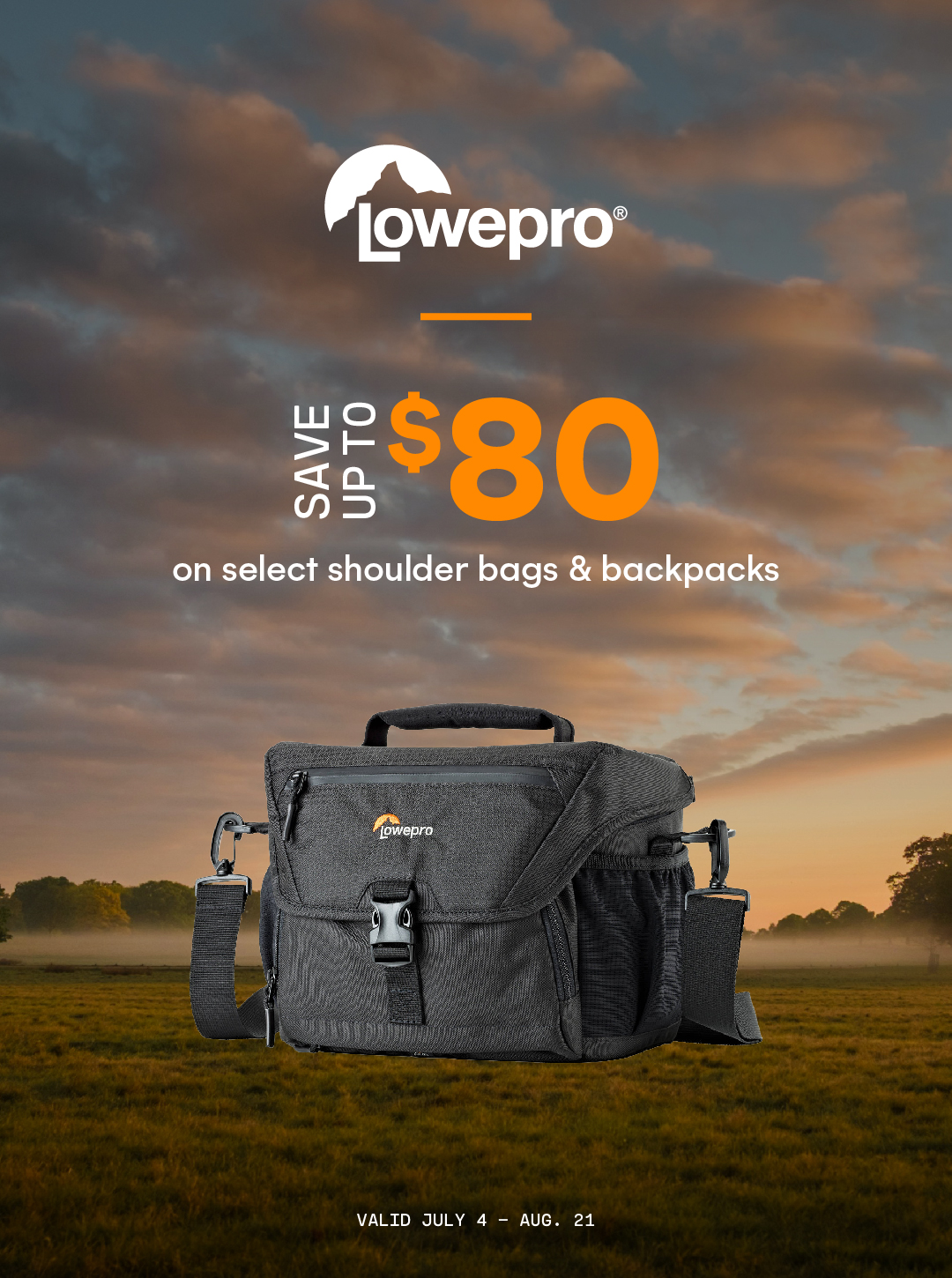 Shop Lowepro Summer Savings