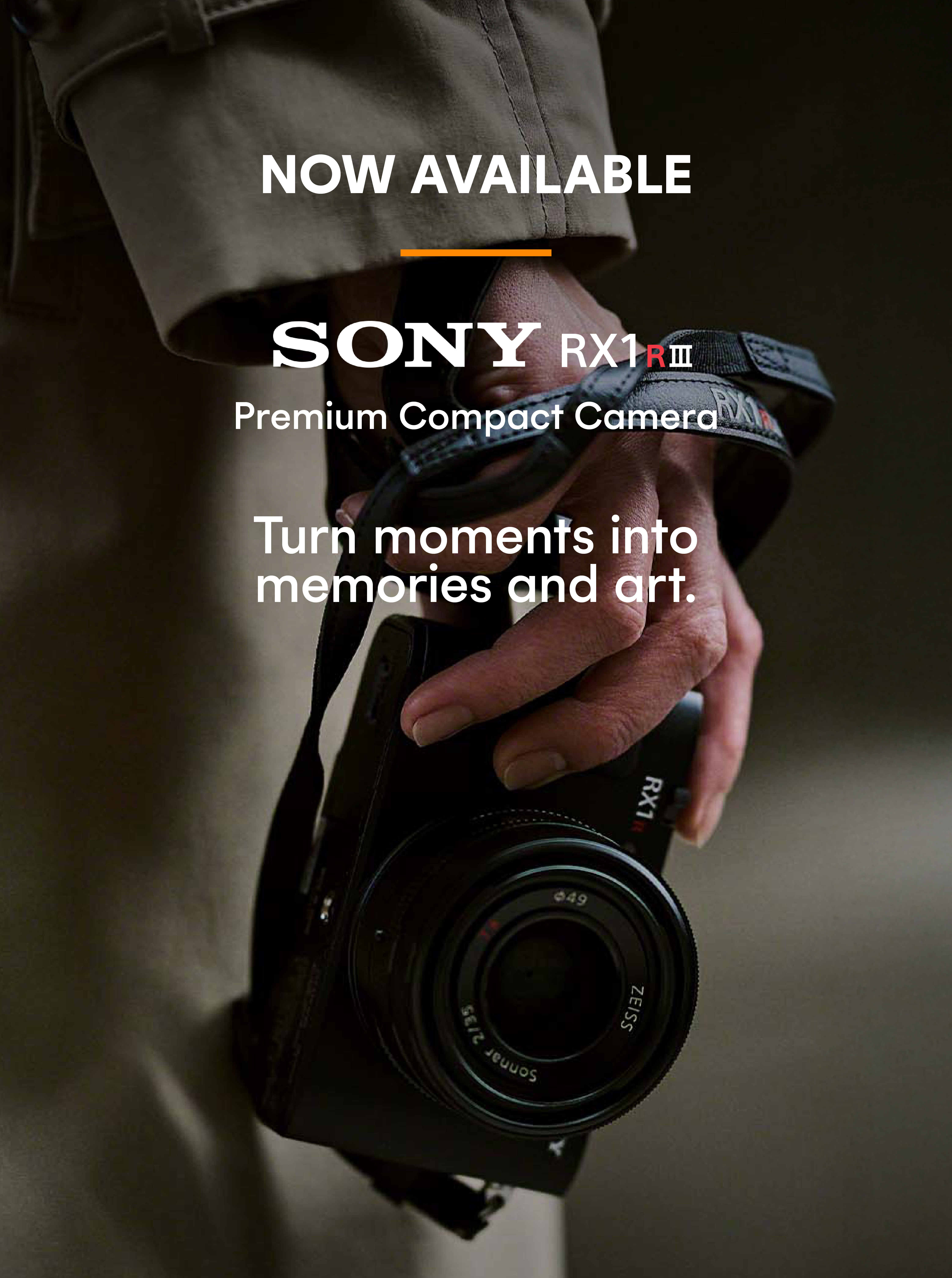Now Available: Sony RX1R III Premium Compact Camera