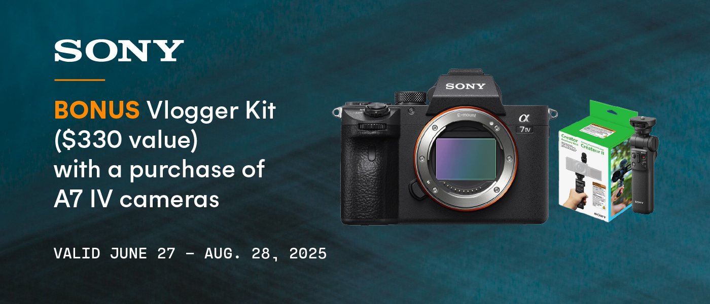 Sony Vlogger Kit Bonus Offer
