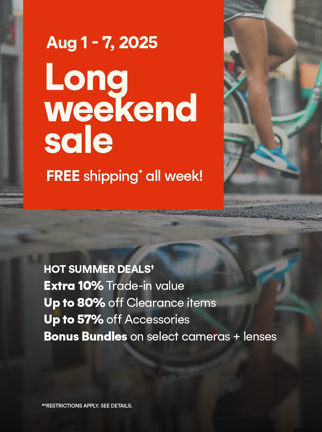 Long Weekend Sale