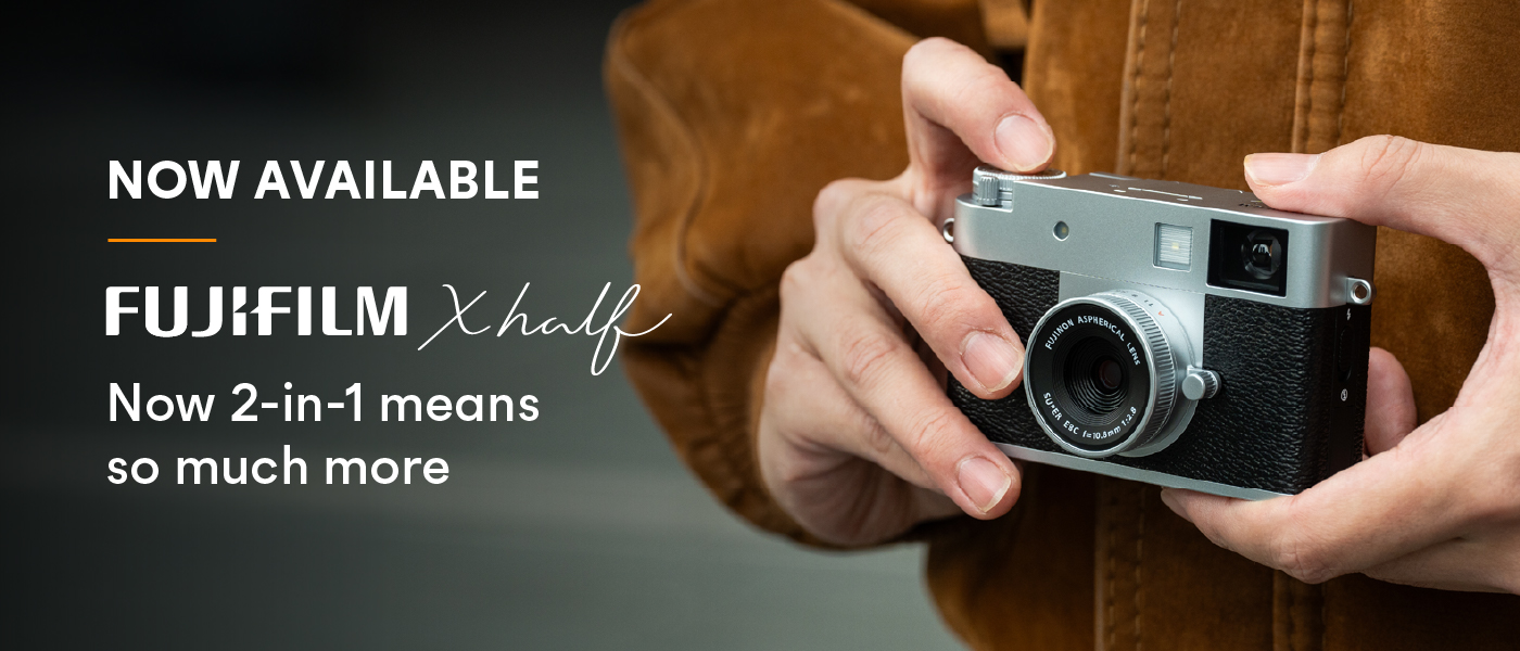 Now Available: Fujifilm X half