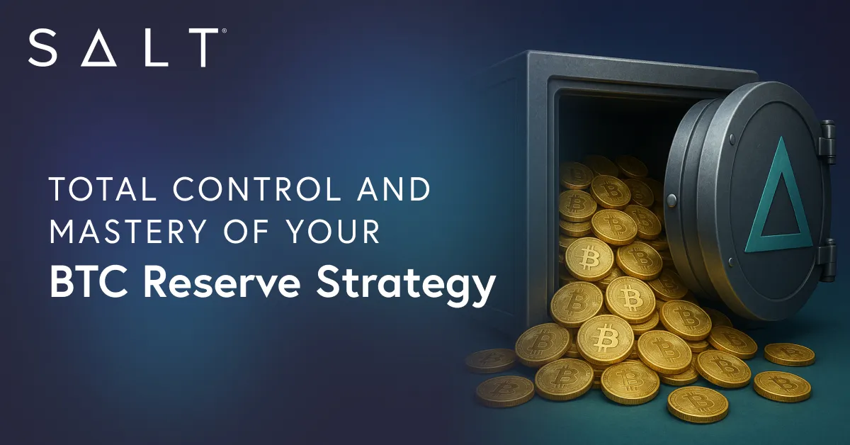 Total Control and Mastery of Your BTC Reserve Strategy