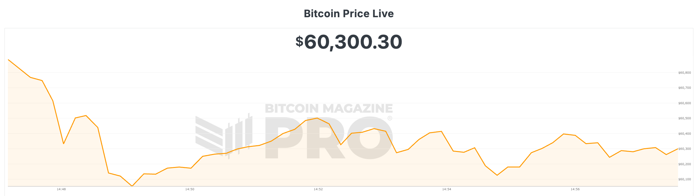 Bitcoin Price Chart