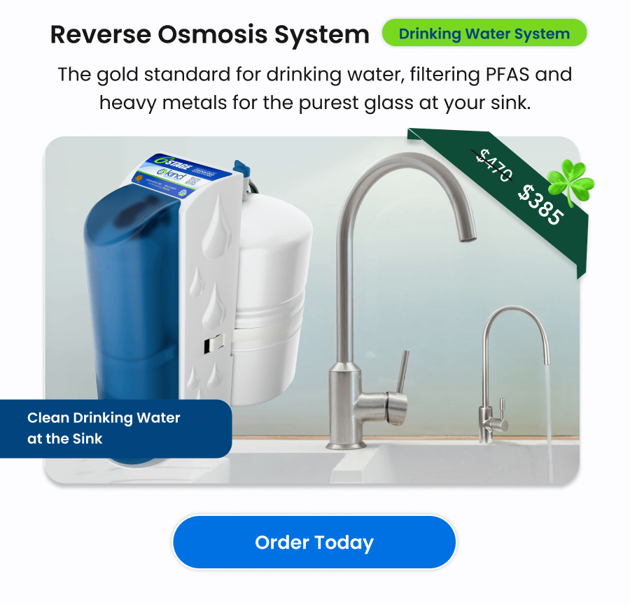 Reverse Osmosis System. Order Now