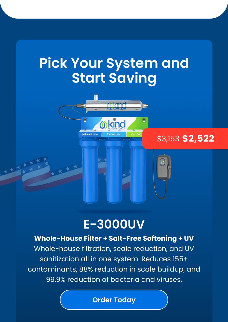 Pick Your System and Start Saving: E-3000UV. Order Today