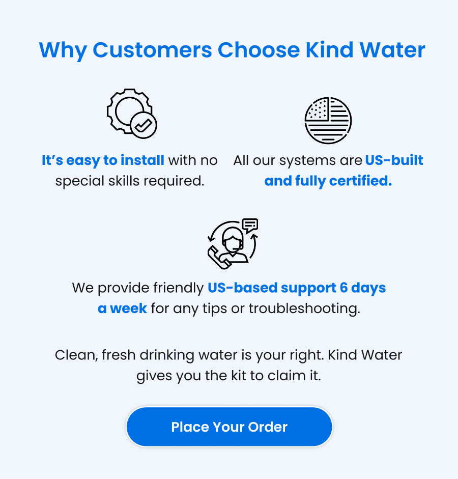 Why Customers Choose Kind Water
