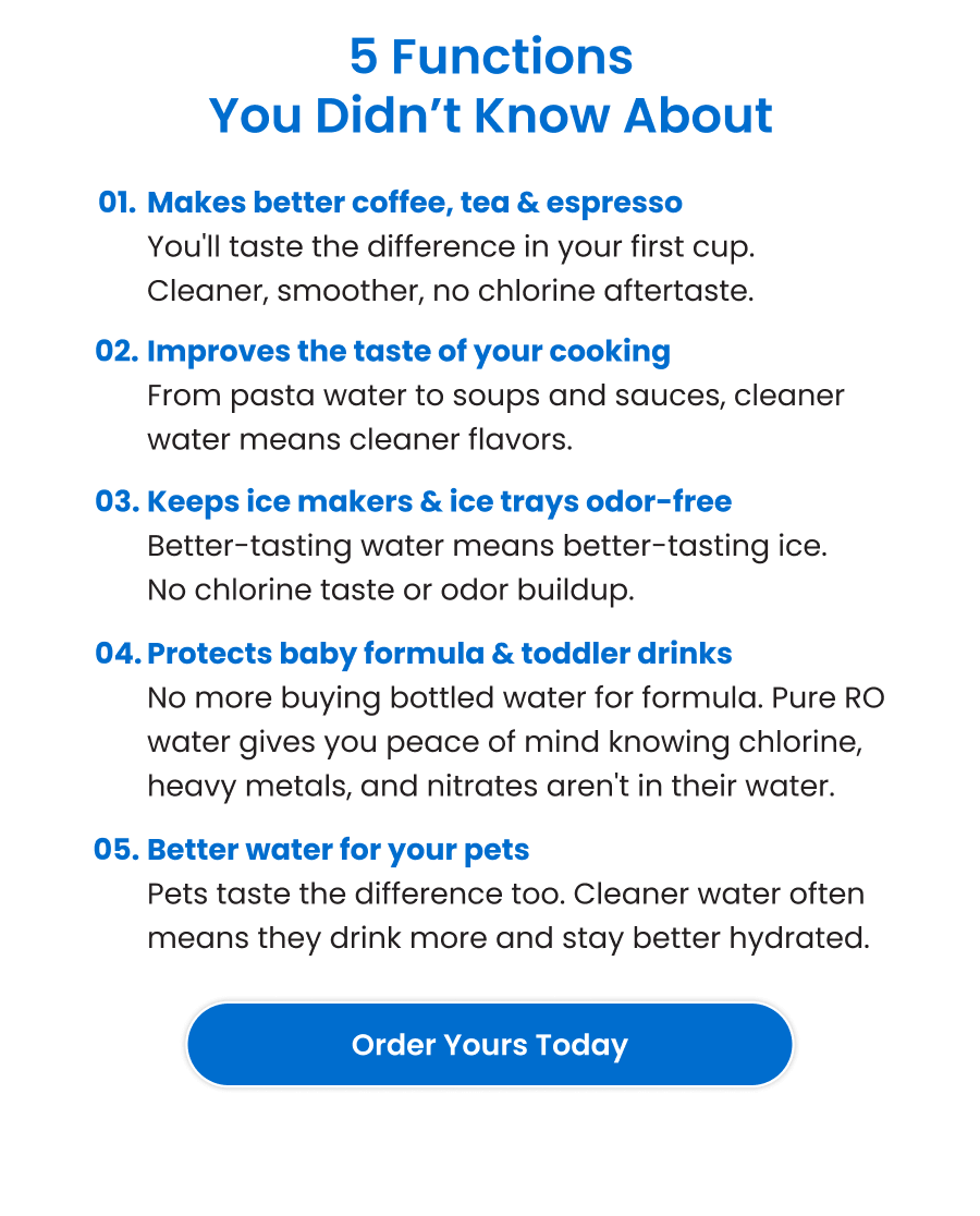 5 Functions You Didn't Know About. Order Yours Today