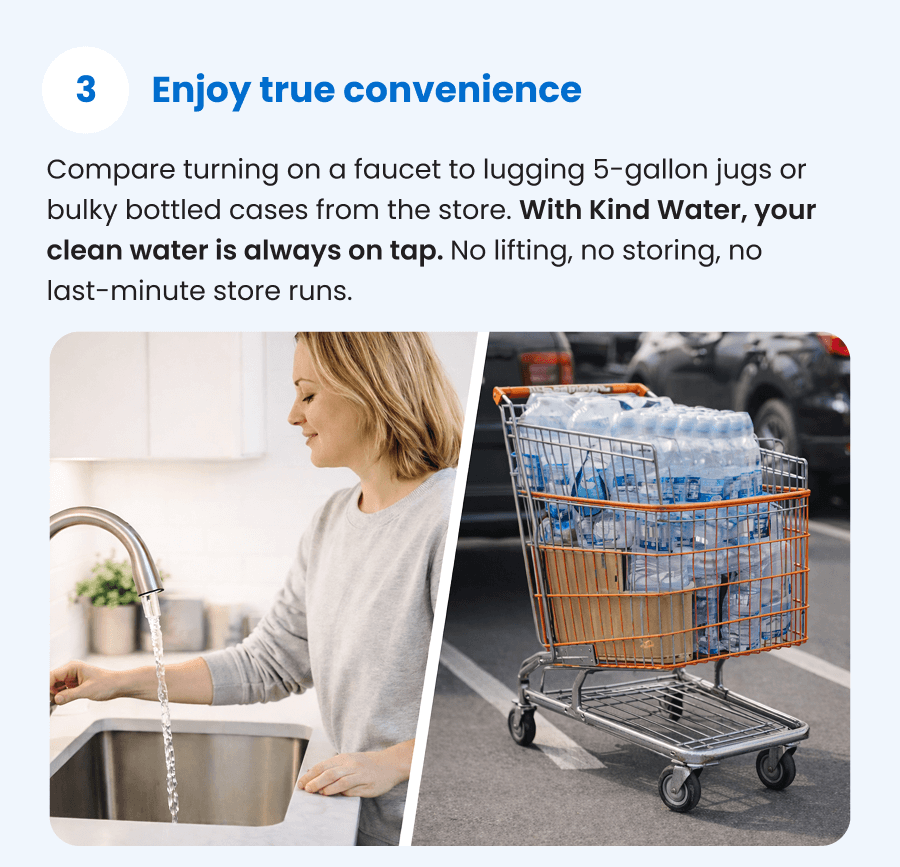 3. Enjoy true convenience