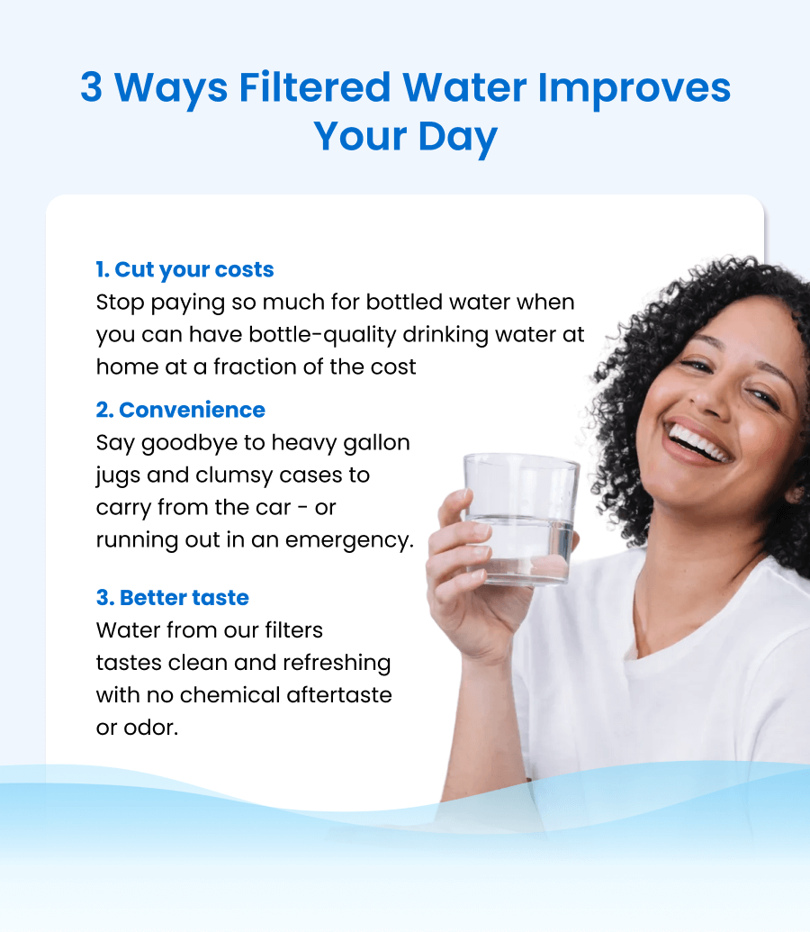 3 Ways Filtered Water Improves Your Day