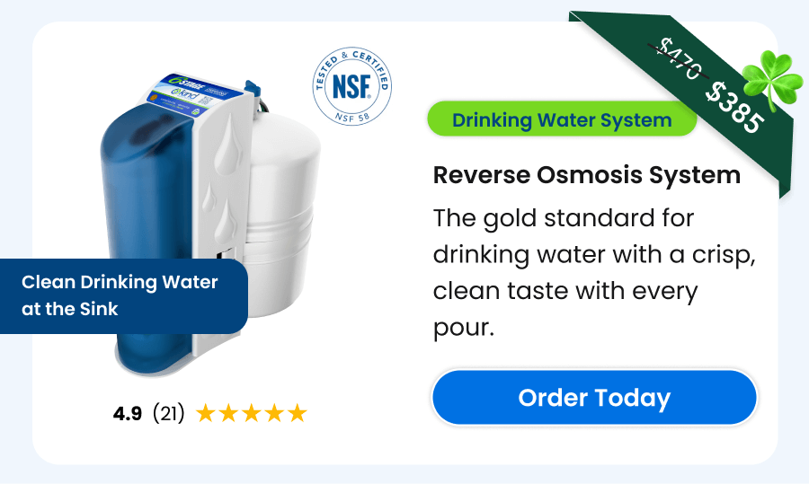 Drinking Water System. Reverse Osmosis System. Order Today