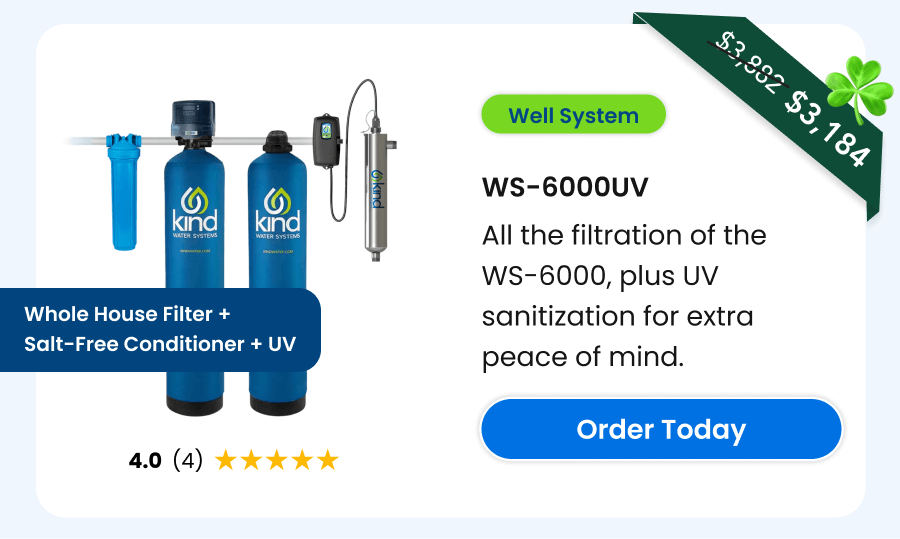 Well System. WS-6000UV. Order Today
