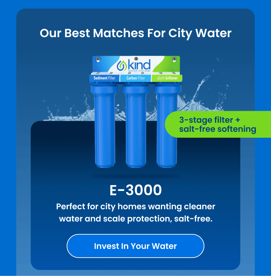 E-3000. Invest In Your Water
