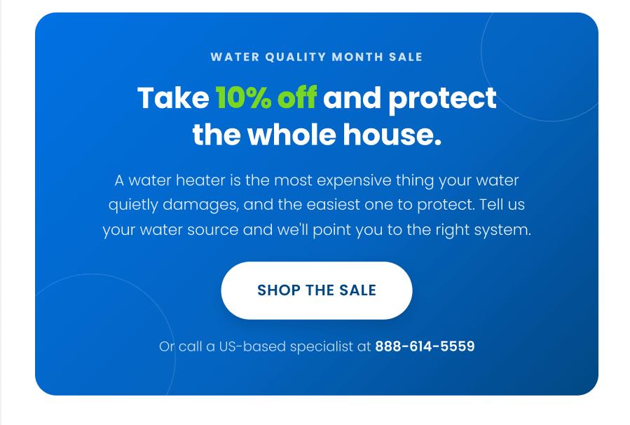 Take 10% off and protect the whole house. Shop the Sale