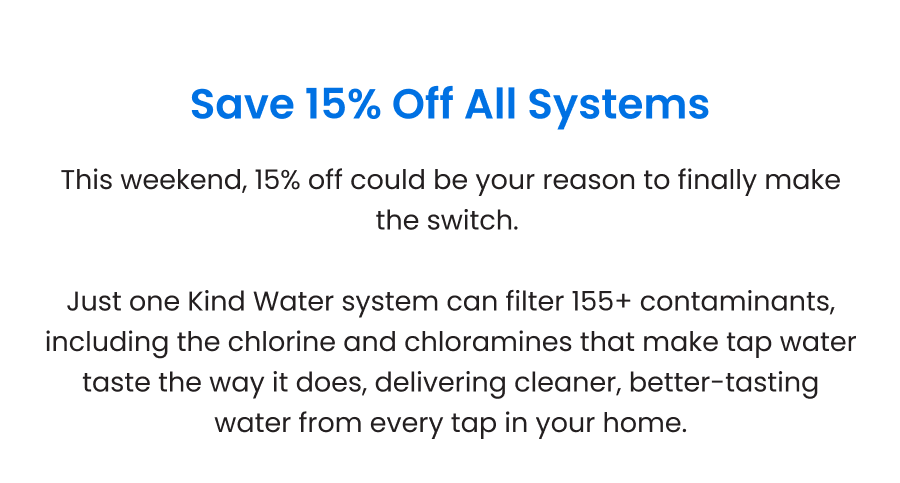 Save 15% in our DST Sale