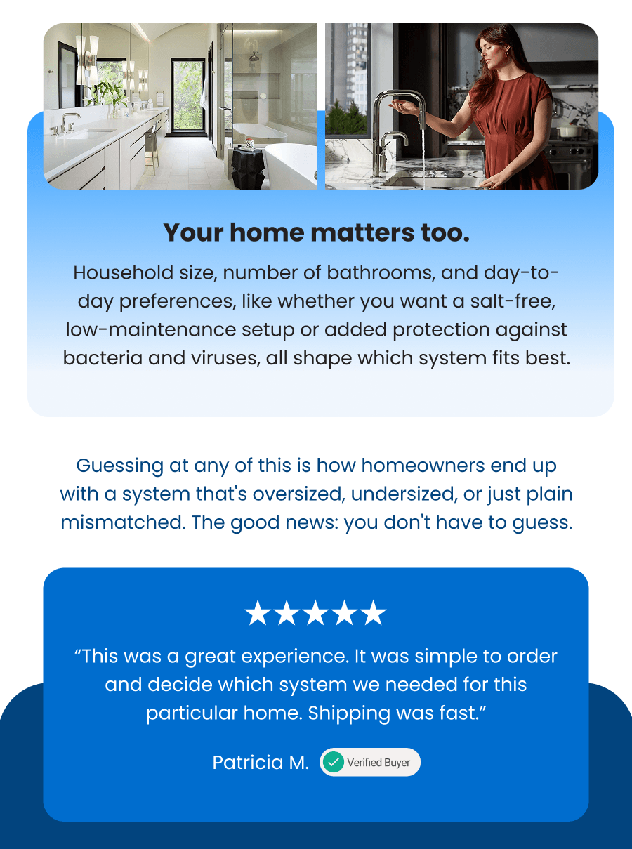Your home matters too.
