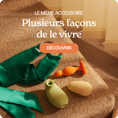 Le même accessoire, deux façons de le vivre
