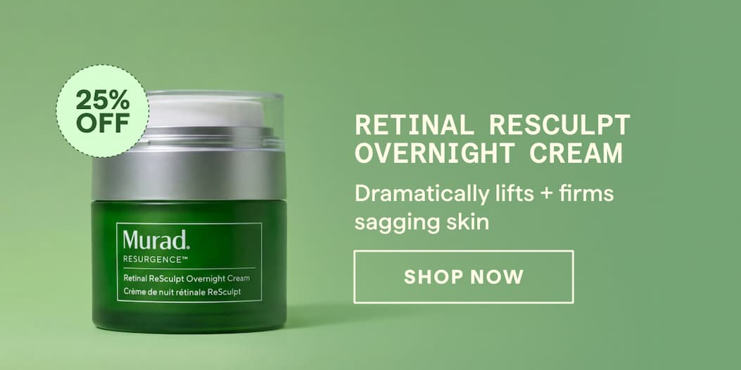 Retinal ReSculpt Overnight Cream 25% off with code: FAMILY25