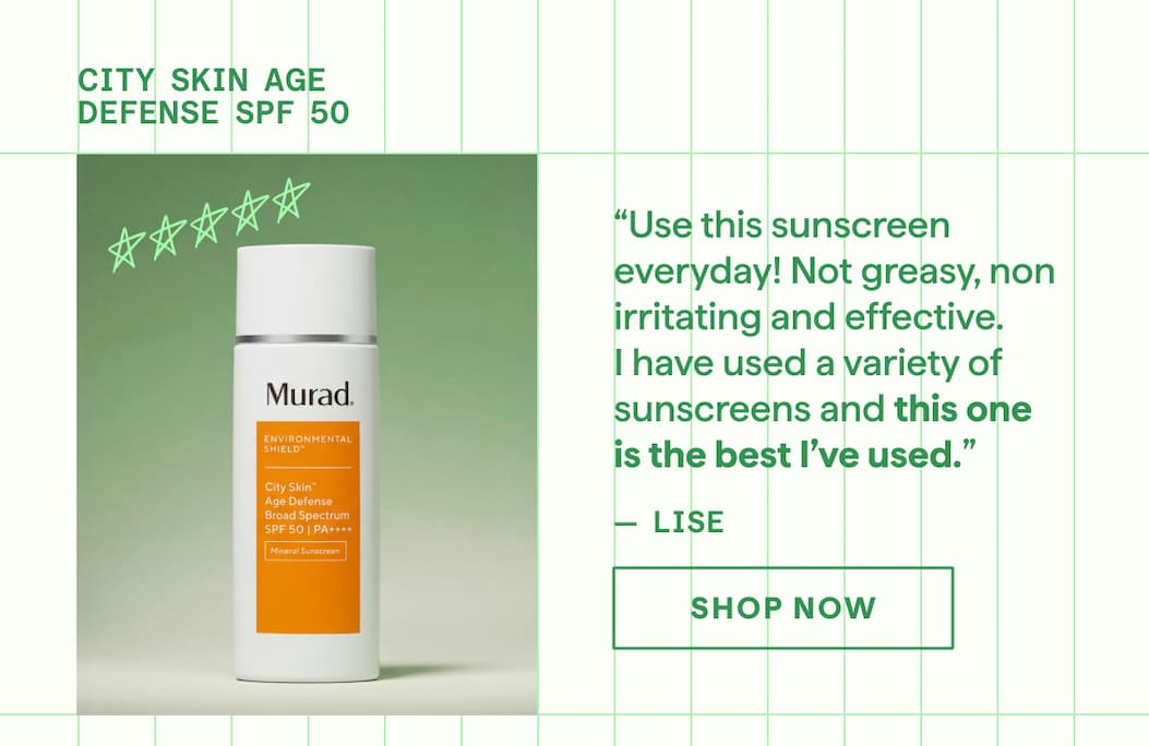 City Skin Age Defense Broad Spectrum SPF 50 | PA++++ Shop Now