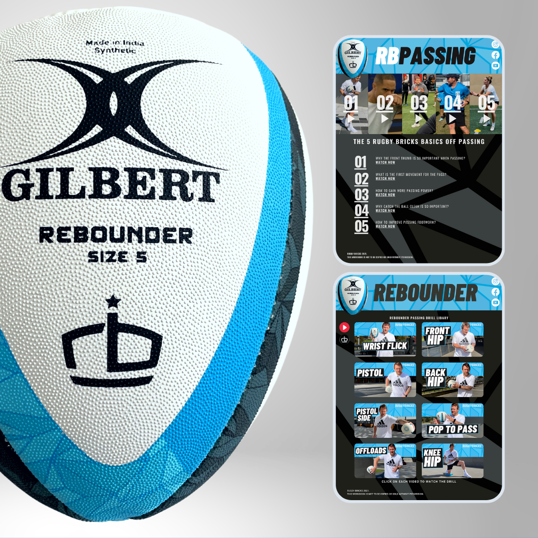 Rebounder Balls Back In Stock In Time For Our 3in1 Deal Rugby Bricks