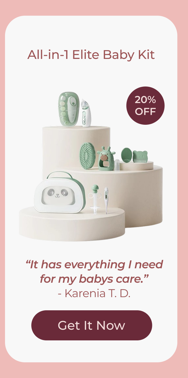 20% OFF All-in-1 Elite Baby Kit “It has everything I need for my babys care.” - Karenia T. D. Get It Now