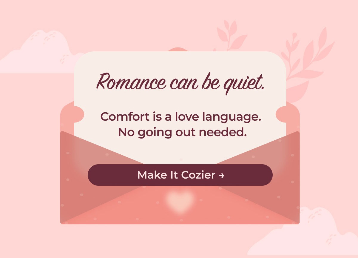 Romance can be quiet. 