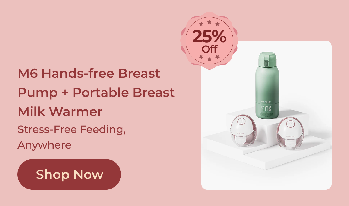 25% Off M6 Hands-free Breast Pump + Portable Breast Milk Warmer, Stress-Free Feeding, Anywhere, Shop Now