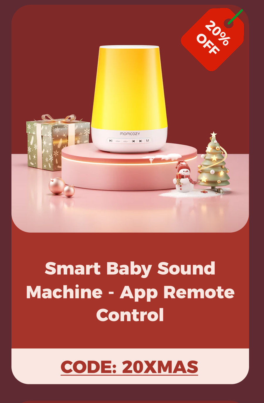 Smart Baby Sound Machine - App Remote Control